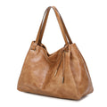 Diamond Grid Embossed Tote Bag - Work Handbag