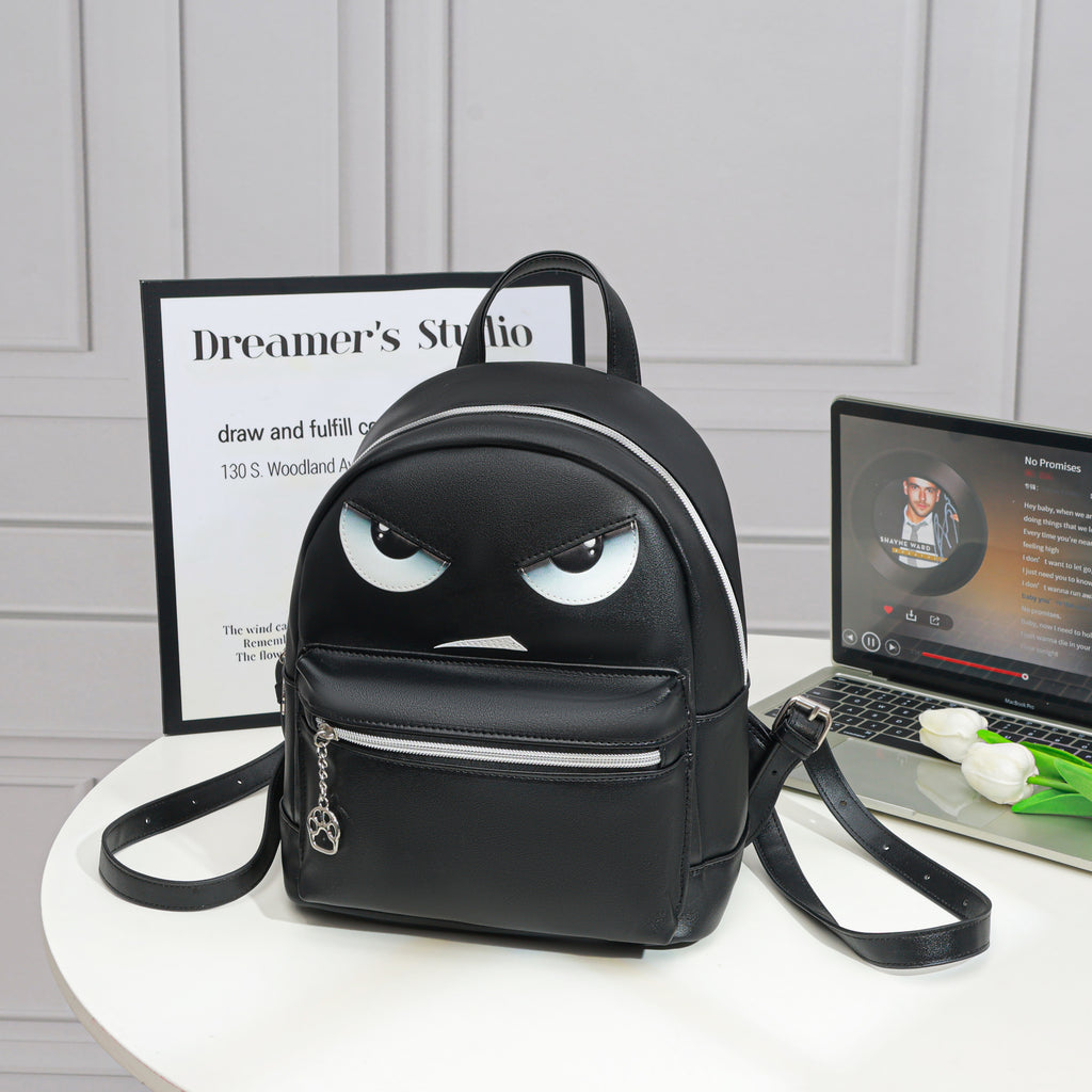 3D Digital Printed Backpack - Floral Pattern Travel Bag