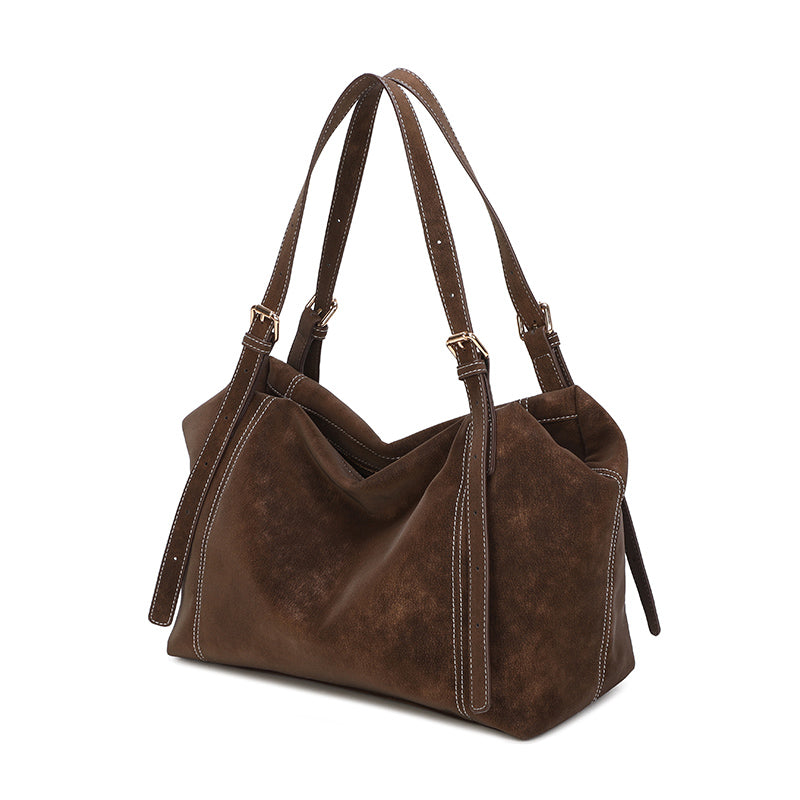 Luxury Tote Bag for Women - Brown Work Handbag